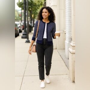 Abercrombie & Fitch Ankle Straight Ultra High Rise Curve Love Jeans